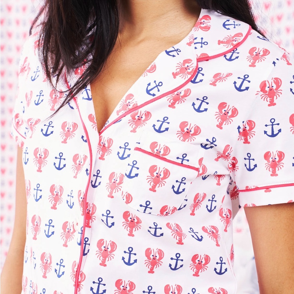 Roller Rabbit Anchors Away Polo pjs